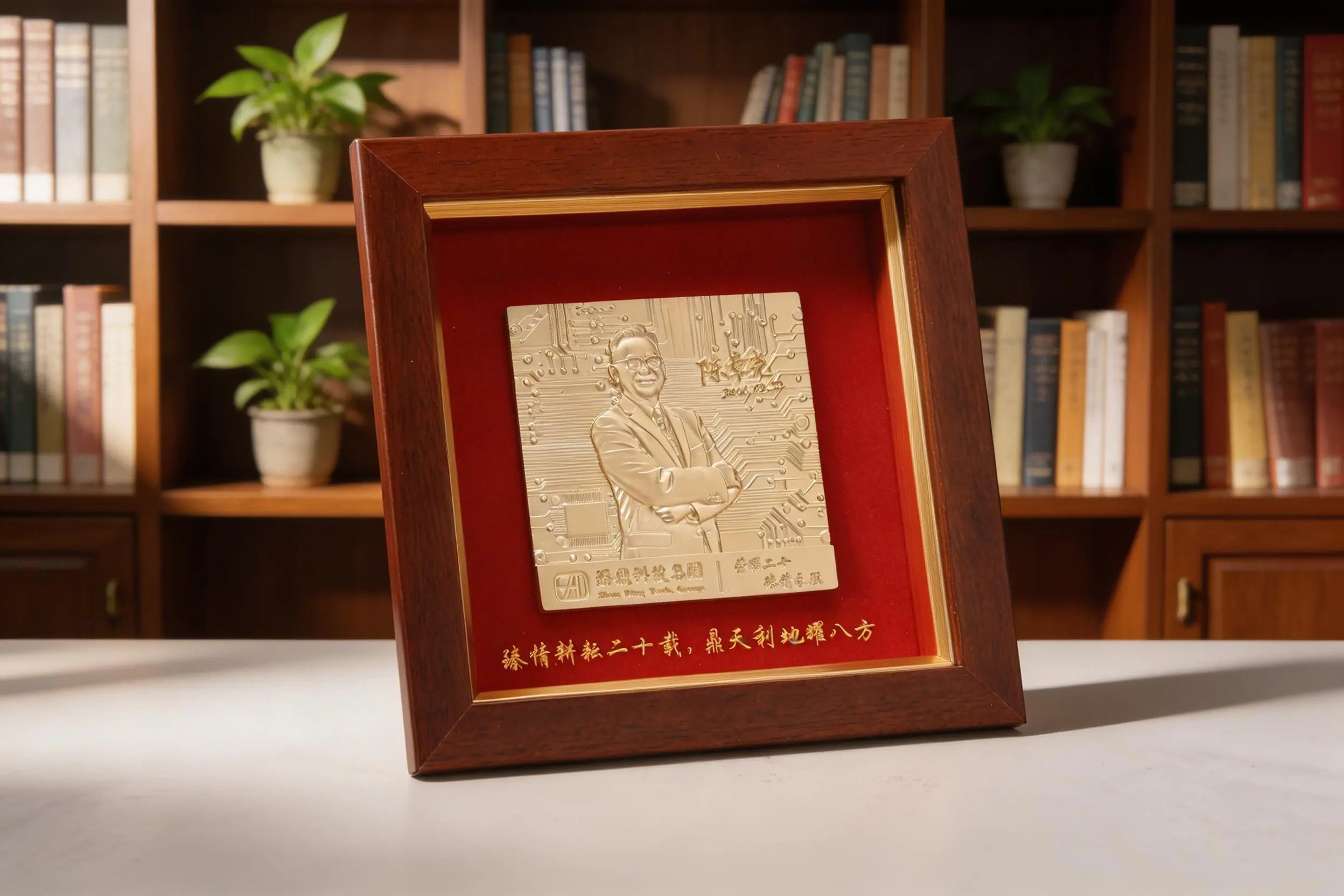 Honoring Two Decades of Leadership with a Custom Relief