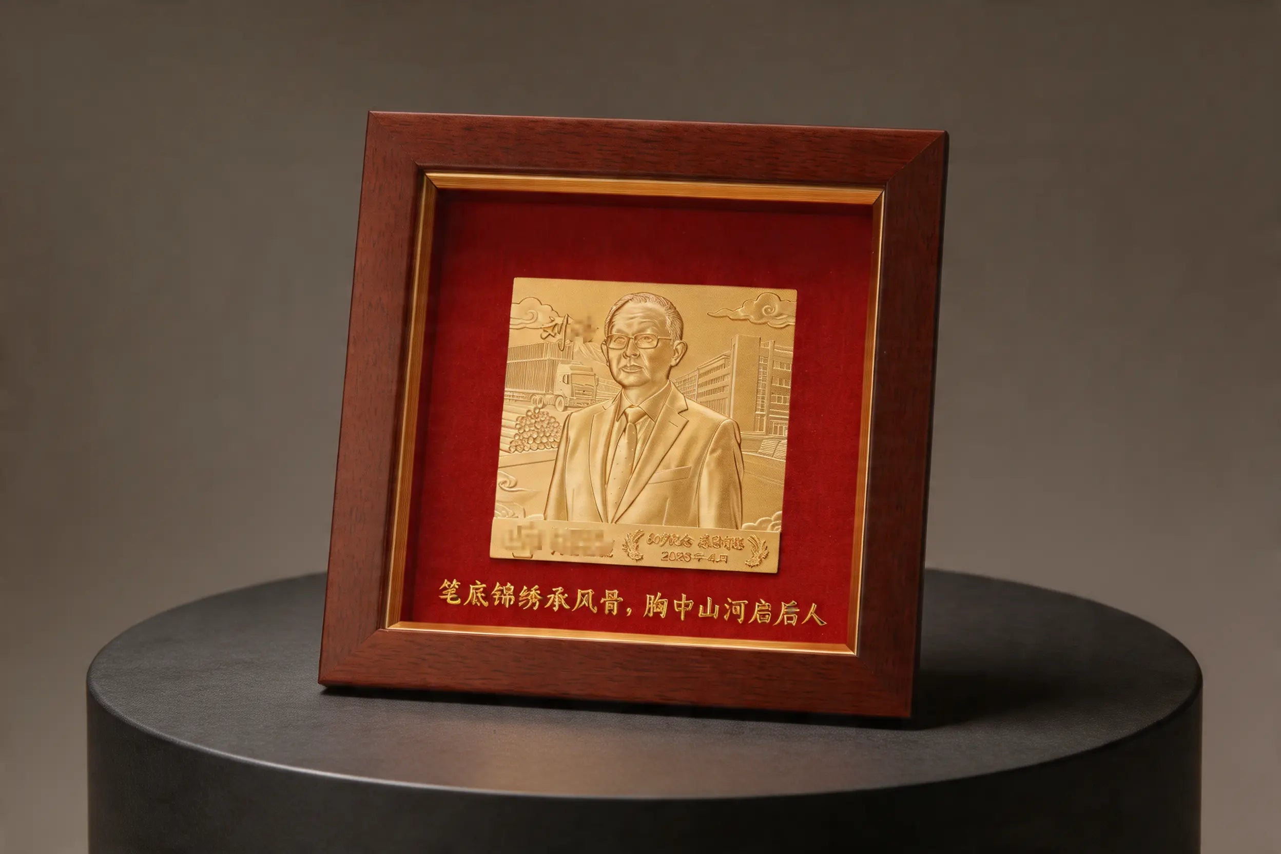 Industrial leader tribute relief case