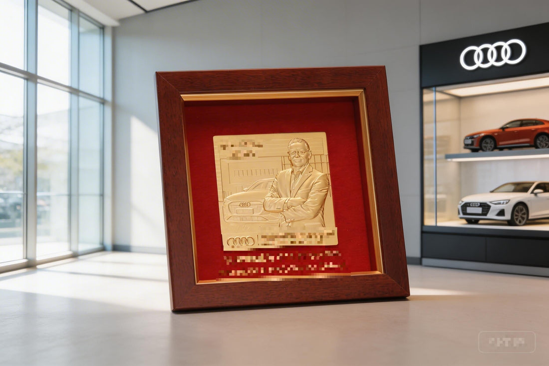 A Meaningful Recognition Piece: Custom 3D Relief Artwork for an Automotive Executive