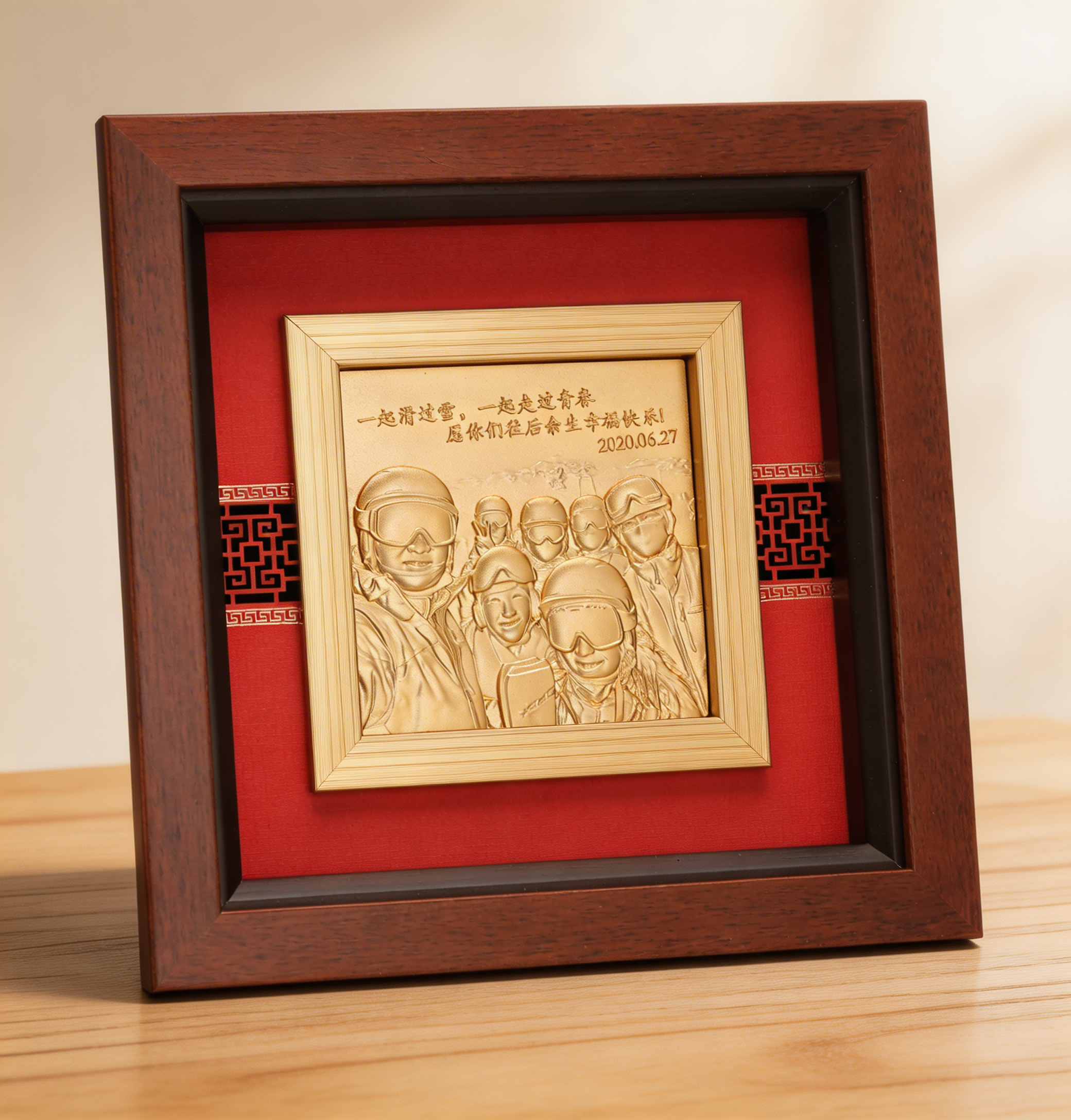 Preserving Shared Moments: Custom Relief for Friendship & Team Memories
