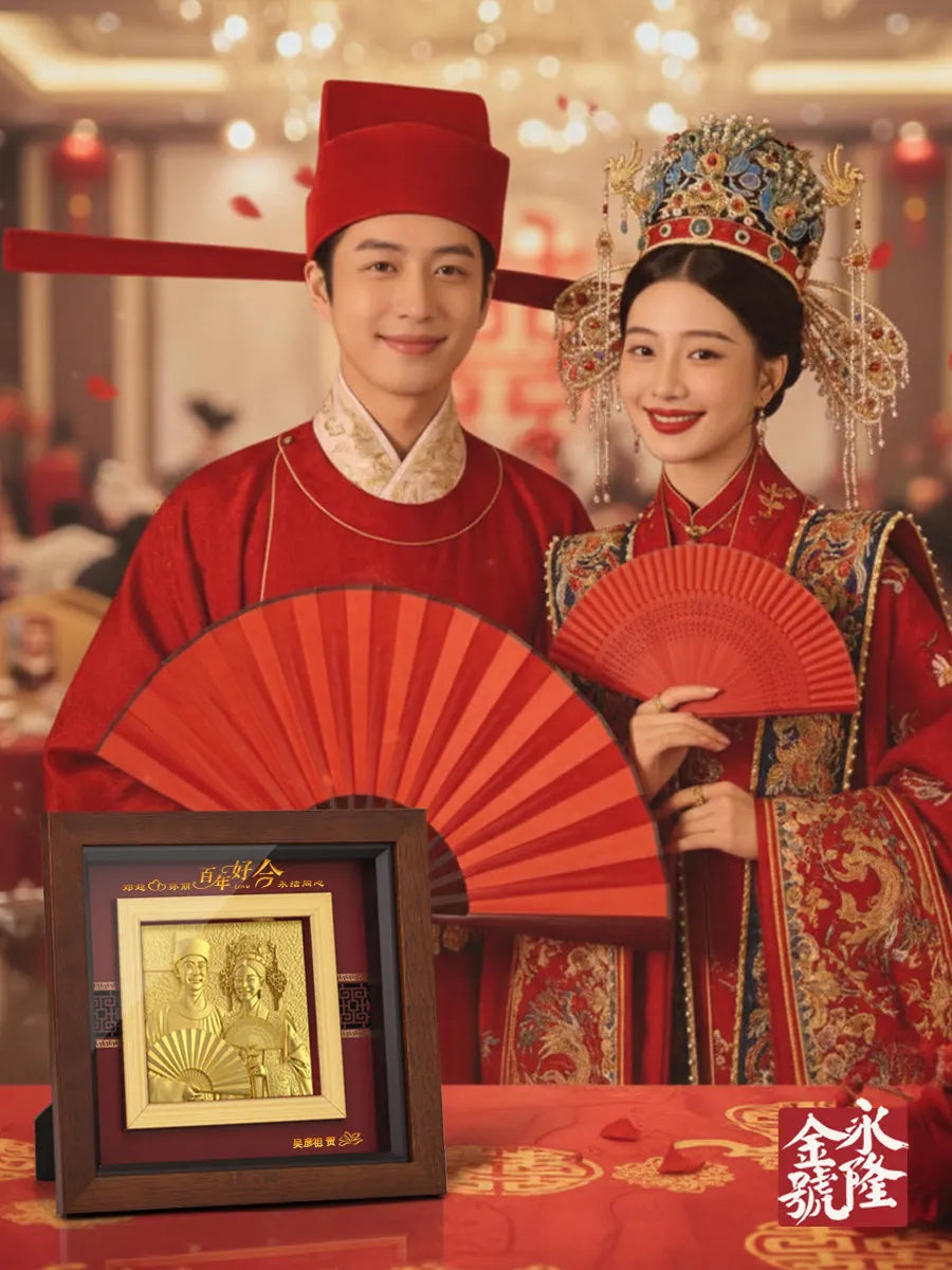 婚礼纪念浮雕相框展示图二